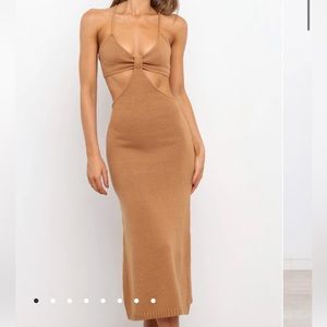 Petal & Pup Pink knit midi size 0